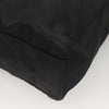 Secondhand Prada Logo Flat Tote Bag. Nylon Tessuto