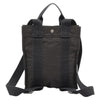 Secondhand Hermes Herline Backpack Gray Canvas Bags