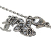 Secondhand Chanel CC Heart Pendant Necklace Metal and