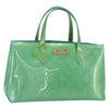 Secondhand Louis Vuitton Wilshire Handbag Monogram Vernis