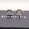 Secondhand Chanel Vintage Round CC Clip-On Earrings