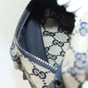 Gucci Vintage Double Belt Bag GG Canvas with Leather