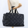 Secondhand Chanel Travel Line Boston Bag Printed