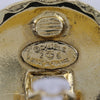 Secondhand Chanel Vintage CC Quilted Round Button Clip-On Earrings