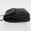 Bally Vintage Chain Shoulder Bag Quilted Leather