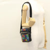 Secondhand Gucci Front Zip Messenger Bag Psychedelic Print GG