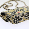 Chanel Flap Card Holder on Chain Quilted Printed Canvas