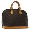 Louis Vuitton Alma Handbag Monogram Canvas