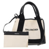 Secondhand Balenciaga Navy Cabas Canvas with