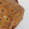 Secondhand MCM Visetos logogramme Handbag Canvas and