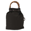 Gucci Vintage Bamboo Sling Backpack Nylon