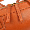 Secondhand Bvlgari Handbag Orange Leather Bags