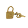 Secondhand Louis Vuitton Padlock and Key Logo Cufflinks
