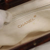 Secondhand Chanel Vintage wood chain shoulder bag