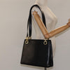 Salvatore Ferragamo Gancini Shoulder Bag Leather