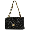 Secondhand Chanel Vintage Double Sided Flap Bag Quilted Patent