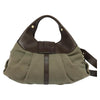 Secondhand Bvlgari Chandra Hobo Canvas and