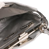 Secondhand Fendi Peekaboo Bag Silver Leather Bags