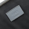 Fendi Monster Front Pocket Clutch Leather with Fur