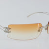 Chanel Logo CC Sunglasses Metal