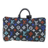 Secondhand Louis Vuitton Keepall Bandouliere Bag Graffiti Monogram Eclipse