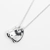 Tiffany & Co. Elsa Peretti Full Heart Necklace Silver 925