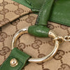 Gucci Horsebit Web Flap Shoulder Bag GG Canvas