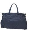 Prada Zip Convertible Shopping Tote Tessuto with Saffiano Leather