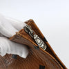 Secondhand MCM Visetos pouch Brown Pvc Accessories