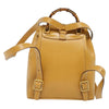 Gucci Vintage Bamboo Backpack Leather
