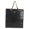 Secondhand Chanel Vintage CC Lock Pocket Chain Tote Caviar