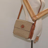Secondhand Celine Vintage Convertible Macadam Turnlock Shoulder Bag Canvas and