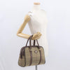 Secondhand Burberry Nova Handbag Khaki Canvas Bags
