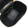 Secondhand Chanel Vanity pouch Black Leather Bags