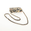 Secondhand Chanel Flap Card Holder on Chain Quilted Printed