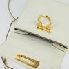 Secondhand Salvatore Ferragamo Gancini Convertible Top Handle Bag