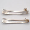 Gucci G Logo Long Studs Earrings Silver 925