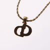 Secondhand Christian Dior CD Pendant Necklace