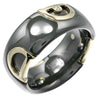 Damiani D Icon Ring K18 (White Gold), ceramic and Diamond