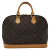 Louis Vuitton Alma Handbag Monogram Canvas