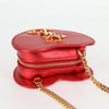 Saint Laurent Love Heart Chain Bag Leather