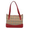 Secondhand Burberry Nova Check Tote canvas check pattern
