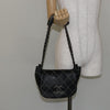 Chanel Wild Stitch chain Flap Shoulder Bag Leather