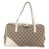 Gucci New Britt Boston Bag GG Canvas