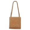 Chanel Flap Crossbody Bag Suede Patchwork