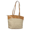 Christian Dior Vintage Honeycomb Tote Bag Canvas and Leather