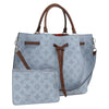 Louis Vuitton Girolata Handbag Mahina Leather
