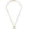 Cartier Trinity Pendant Necklace 18K Tricolor Gold