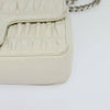 Secondhand Prada Chain Flap Shoulder Bag Nappa Gaufre