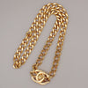 Secondhand Chanel Vintage Turnlock Reissue Chain Necklace